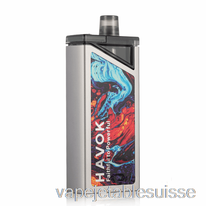 Vape Suisse Uwell Havok V1 65w Pod Mod Argent